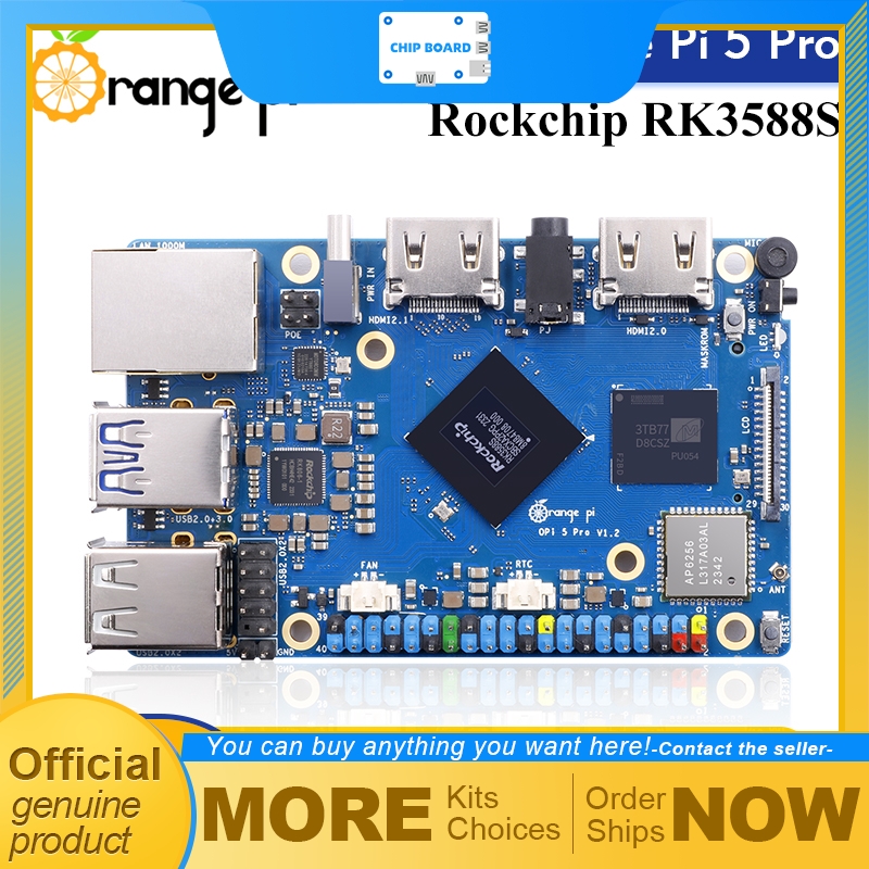 Radxa Rock 5B 16Gb - RK3588S-aangedreven SBC met 16 GB LPDDR5,